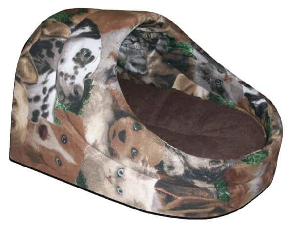Gato y perro cama para mascotas, felinos y caninos, con diseño de animales; tienda online TodoMASKOTAS.