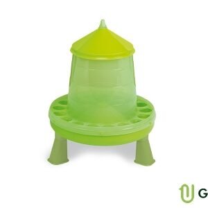 Filtro de agua para piscinas inflables color verde, resistente y fácil de limpiar.