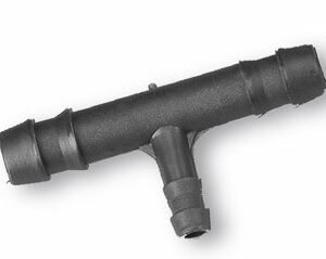 Tubo de riego de jardinería en color negro para riego efectivo y duradero.