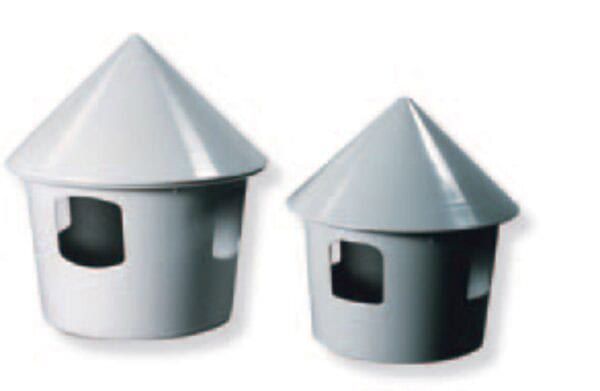 Casas de madera plateadas para mascotas, accesorios decorativos para jardín.