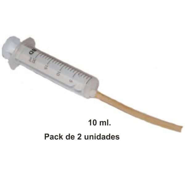 Tienda online TodoMASKOTAS, jeringas de 10 ml para manualidades y coleccionismo, pack de 2 unidades.
