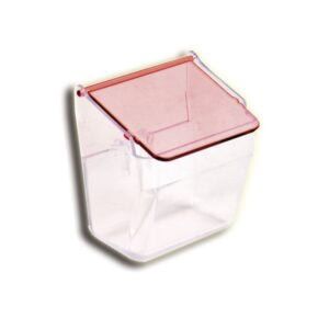 Mini dispensador de bolsas de plástico para mascotas.