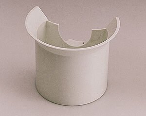 Cojín de protección para mascarillas en forma de media luna, ideal para almacenamiento de máscaras.