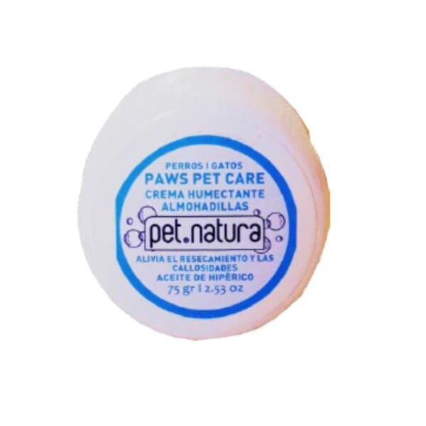 Crema hidratante para perros y gatos pet.natura 75g.