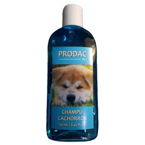 Fórmula para shampoo de mascotas con cachorro, 250 ml, limpieza suave para perros, producto para cuidado canino.