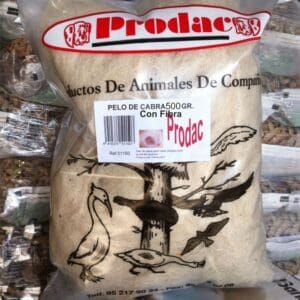 Algodón de fibra con estampado de aves y animales de compañía para mascotas de tamaño grande.