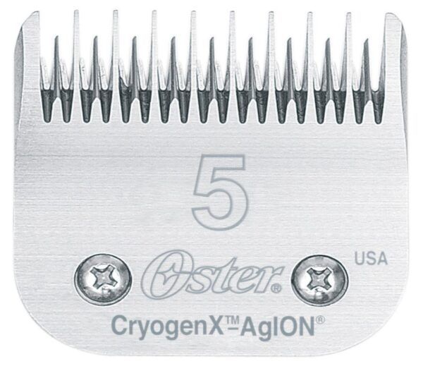 Punta de recambio para máquina de afeitar Oster CryogenX AgION, duradera y precisa.