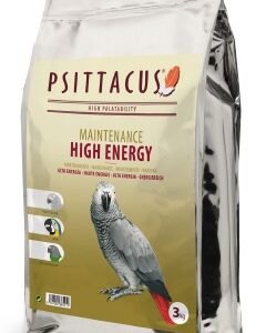 Alimento para aves Psittacus High Energy para cuidados y mantenimiento de loros y aves exóticas.