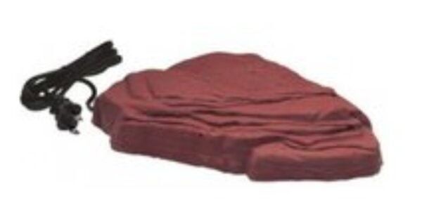 Peluche en forma de roca con cordón de cierre para manualidades y decoración.