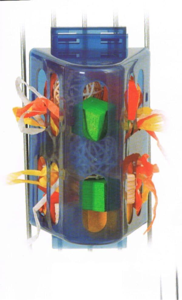 Guirnalda de papel con mariposas de colores para decoraciones infantiles, cumpleaños y eventos.