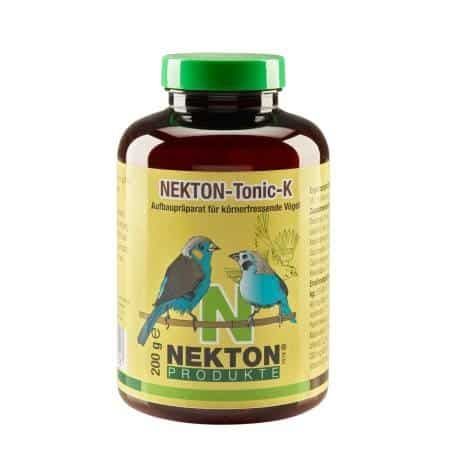 Refuerzo del sistema inmunológico con Nekton Tonic-K para aves, 200 g.