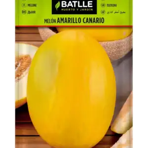Paquete de semillas de melón amarillo canario Batlle.