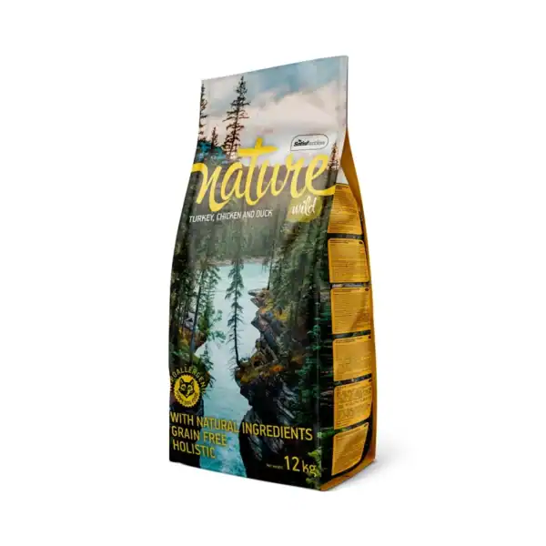 Saco de comida para perros naturaleza naturaleza 12 kg.