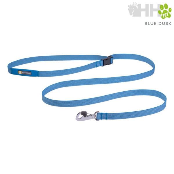 Correa para mascotas en color azul Dusk, resistente y ajustable.