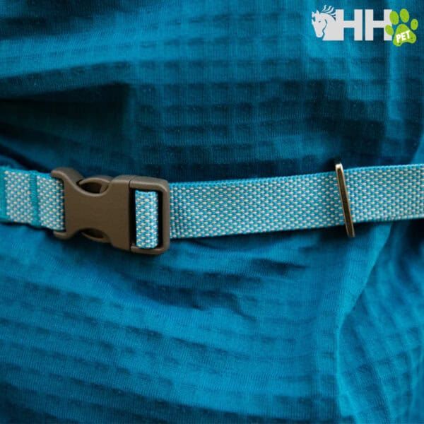 Tapiz azul con cinturón ajustable para mascotas, tienda online TodoMASKOTAS.