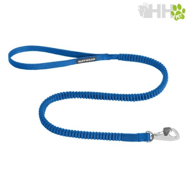 Correa de entrenamiento para perros azul, resistente y ajustable.