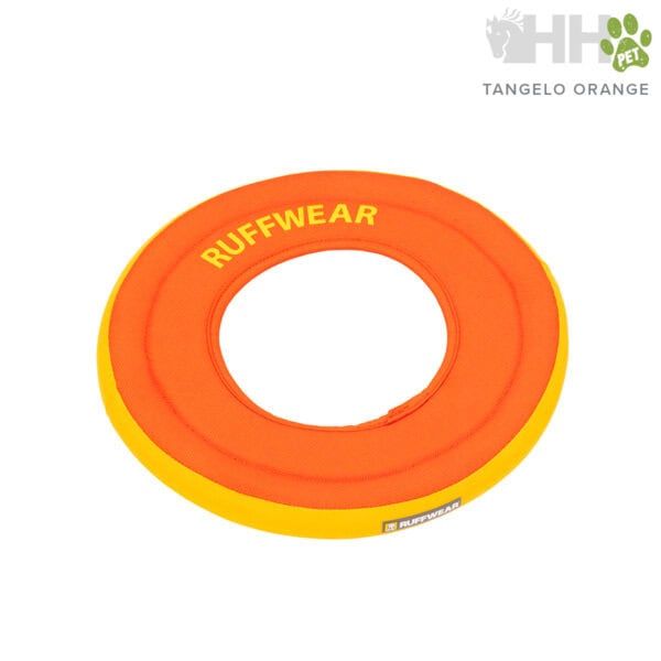 Círculo de juego inflable para perros Ruffwear Tangle Orange.