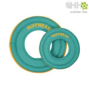 Ruffwear aros inflables para perros de natación en color teal.