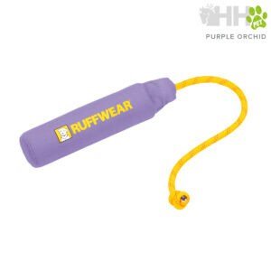 Ruffwear juguete para perros con cuerda y protección, ideal para mascotas activas.