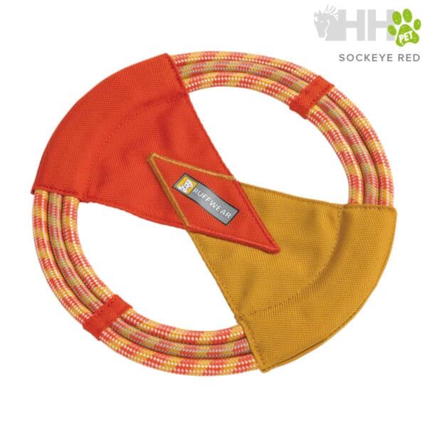 Cuerda de entrenamiento para perros con asas de plástico resistente y suave. Ideal para juegos y ejercicio activo.