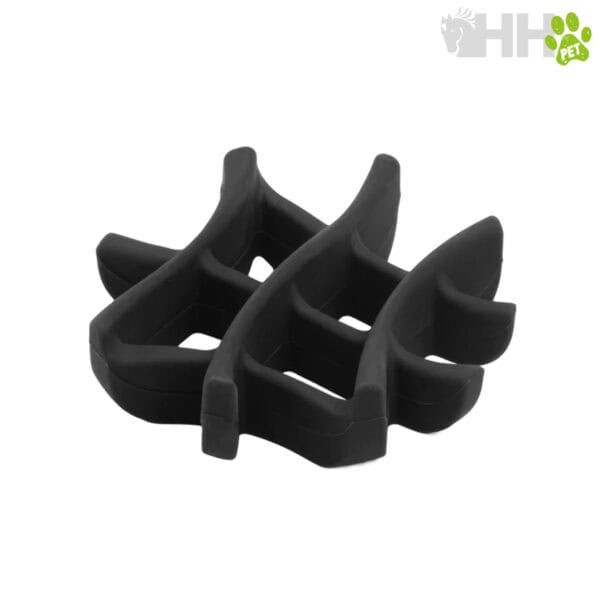 Sujeta para correas de mascotas, antideslizante y ajustable, ideal para perros y gatos en paseos y viajes.