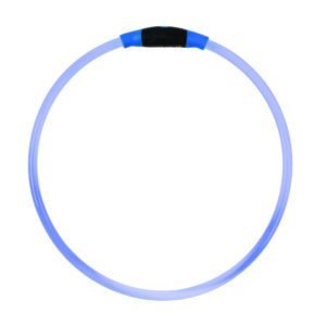 nitehowl collar collar led perro ajustable azul