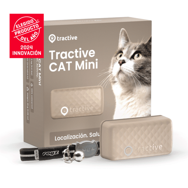 Rastreador GPS para gatos en caja, dispositivo localizador para mascotas, compra online.