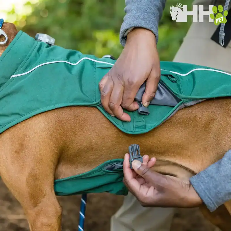 chaqueta arnes ruffwear para perros overcoat fuse
