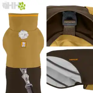 chubasquero ruffwear para perros sun shower