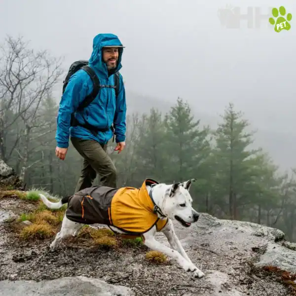 chubasquero ruffwear para perros sun shower