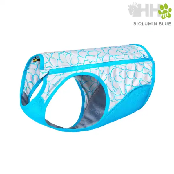 chaleco refrescante ruffwear para perros (con cremallera) swamp cooler zip