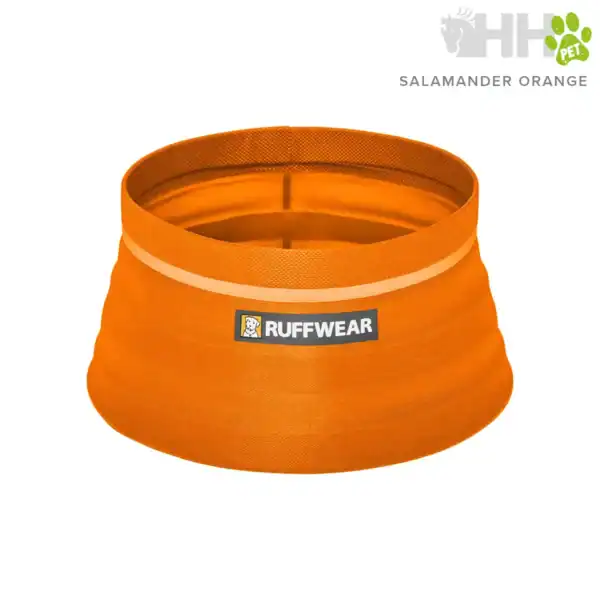 comedero plegable ruffwear para perros bivy bowl