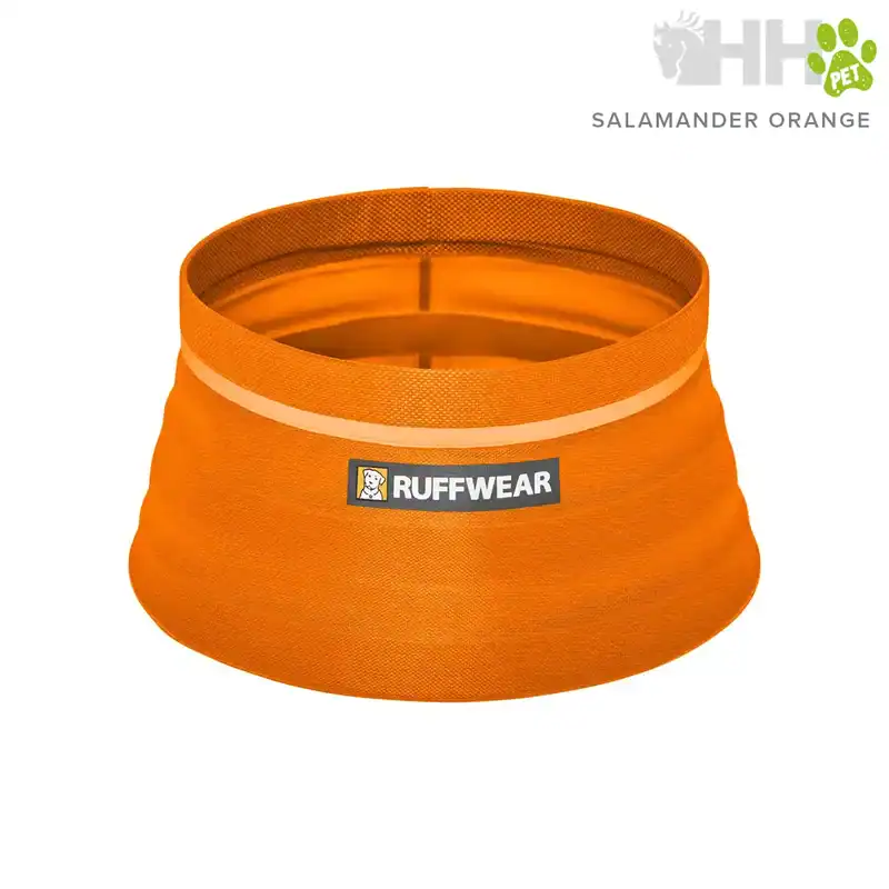 comedero plegable ruffwear para perros bivy bowl