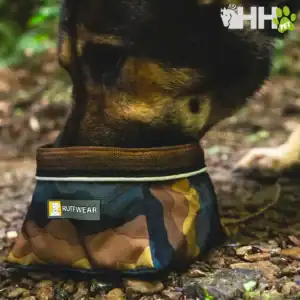 comedero plegable ruffwear para perros quencher bowl