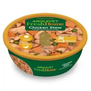 Comida para perros Arquivet Freshhome Estofado Pollo 280G, comida húmeda y natural.