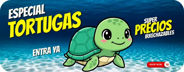 Tienda para mascotas en línea especializada en productos para tortugas y accesorios para mascotas.