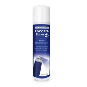 evocare spray 200 ml. cuidado piel spray azul.