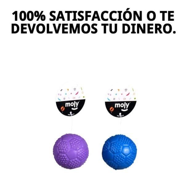 pelota caucho c/ sonido 5 cm