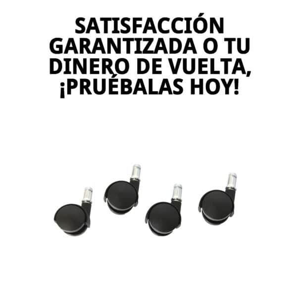 set 4 ruedas para transportínes de perro gulliver iata giratorias