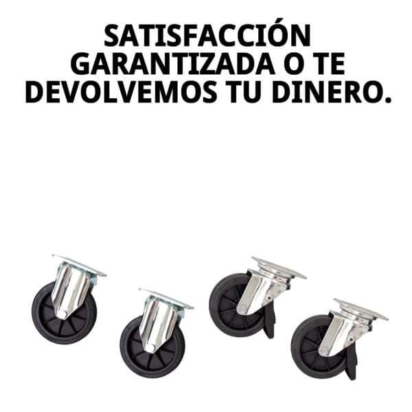 set 4 ruedas giratorias para transportines de perro