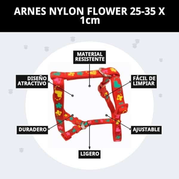 arnes nylon flower 25 35 x 1cm
