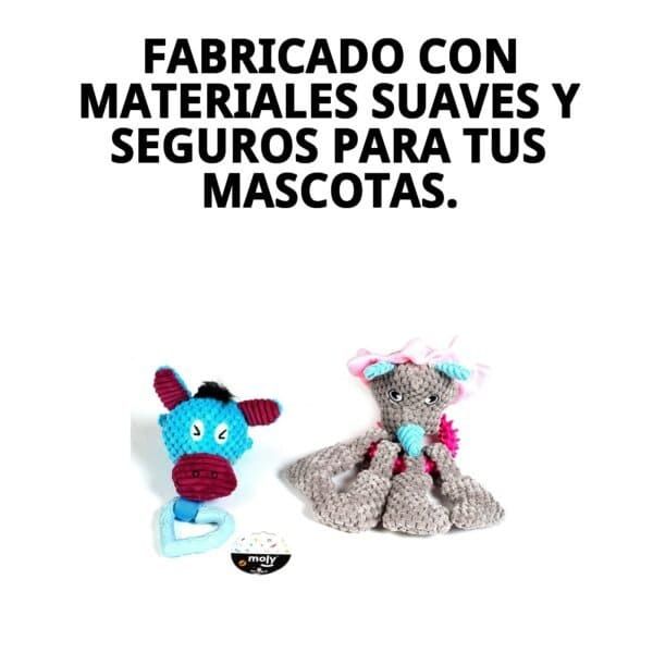 juguete peluche punk c/mordedor 22x12 cm
