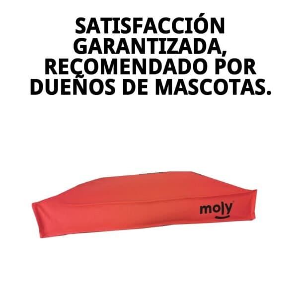 colchon waterproof rojo t 3 105x95x10