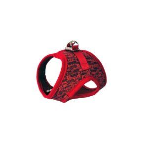 chaleco 3d casitas rojas t xxs