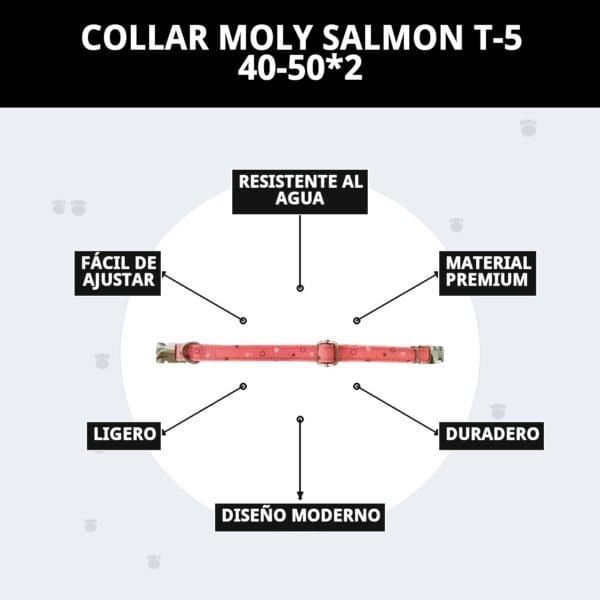 collar moly salmon t 5 40 50*2