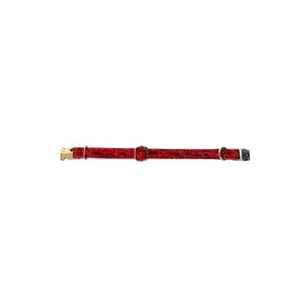 collar casitas rojas t 6 45 55*2,5