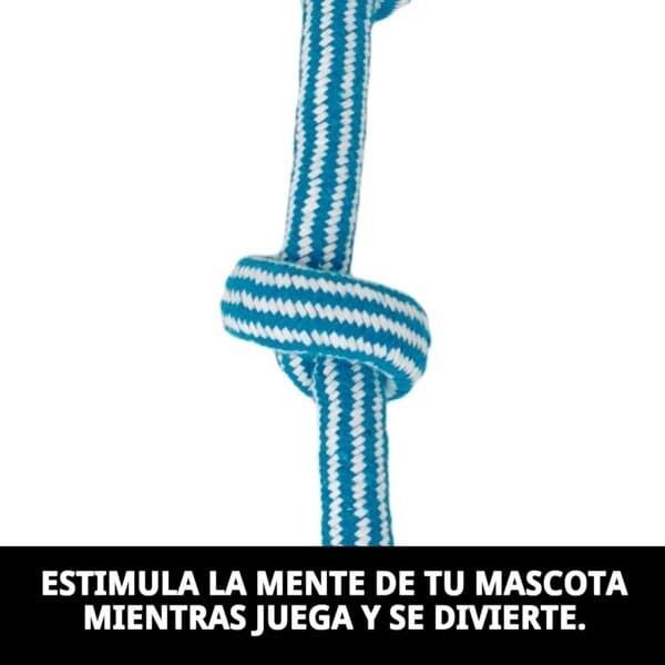 mordedor interactivo navy 35 cm moly | juguete resistente para estimulación y juego activo