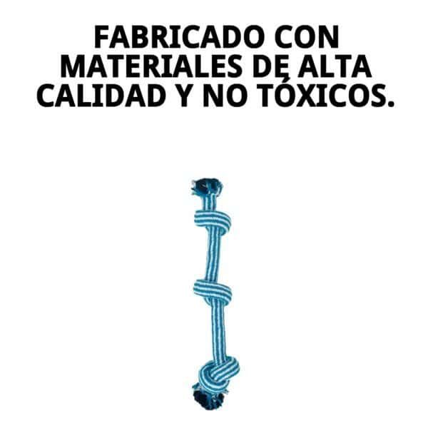 mordedor interactivo navy 35 cm moly | juguete resistente para estimulación y juego activo