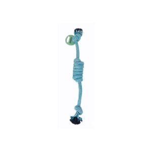 mordedor dental navy 45 cm moly | juguete resistente para cuidado dental y juego activo