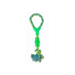 mordedor lanzadera wow 40 cm moly | juguete resistente para lanzar, morder y jugar al aire libre
